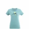 Tee-Shirt bleu pour femme WAWONA TS SS W -Vêtements et Equipements femme Soldes miv9410 9457 wawona ts ss w porcelain 1