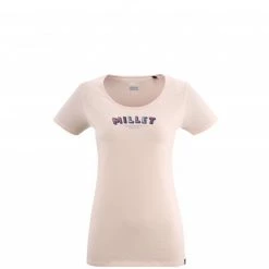 Tee-Shirt en coton rose pour femme MILLET RETRO TS SS W