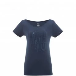 Tee-Shirt bleu marine pour femme CRYSTAL TS SS W