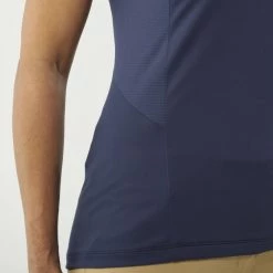 Tee-Shirt respirant bleu marine pour femme LTK FAST TS SS W -Vêtements et Equipements femme Soldes miv9432 7317 5 ltk fast ts w saphir 1
