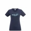Tee-Shirt respirant bleu marine pour femme LTK FAST TS SS W